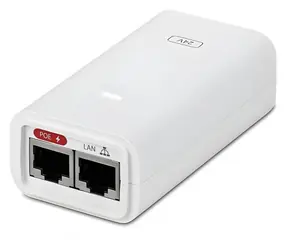 Ubiquiti POE-24-12W-WH biały / adapter PoE / 24 V DC / 0,5 A / 12 W / 2 x RJ45