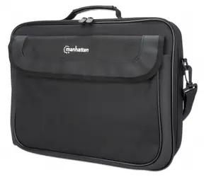Manhattan Cambridge Clamshell czarna / Torba na laptopa / 15,6”