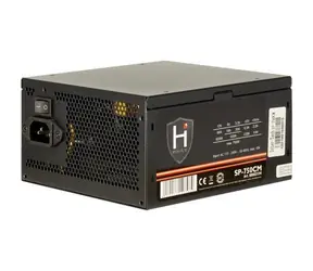 Inter-tech HiPower SP-750CM / Zasilacz / 750 W / półmodułowy / wentylator 140 mm / ATX