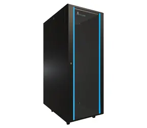 Extralink 37U 19" czarny / Szafa rack / 600×1000 mm / Drzwi szklane / Nośność 1200 kg