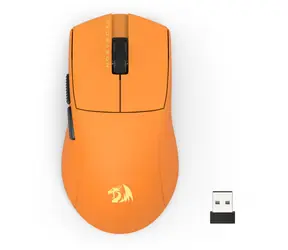 Redragon King Ultra pomarańczowa / Bezprzewodowa mysz gamingowa / optyczna / 30000 DPI / bezprzewodowa