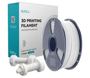 Sunlu Filament ABS High-Speed biały / filament do drukarki 3D / ABS / 1 kg