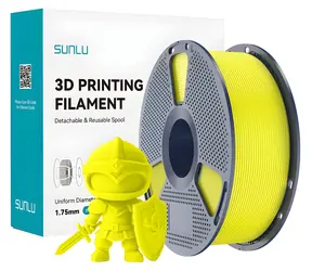 Sunlu PLA+ żółty / filament do drukarki 3D / PLA+ / 1,75 mm / 1 kg