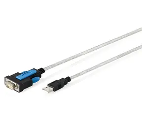 Kabel przejściowy Digitus USB 2.0 - RS232 / Adapter / Chipset FTDI / 1,8 m