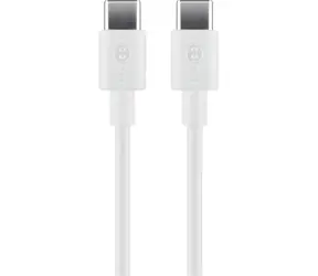 Goobay 66315 biały / kabel USB-C do ładowania i synchronizacji / 0,5 m