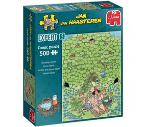 Puzzle JUMBO JvH Expert 2 Piknikowa przyjemność / 500 elementów / 35 x 49 cm / od 12 lat