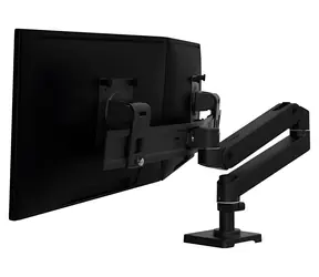Ergotron LX Pro Desk Dual Direct Arm czarny / Ramię biurkowe na 2 monitory
