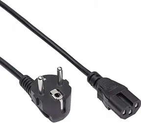 Akyga AK- UP-08 / Kabel zasilający / CEE 7/7 - IEC C15 / 1,8 m
