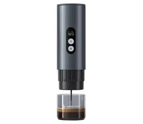 AMZCHEF CE-GC-CP024-BU / Przenośny ekspres do kawy / Nespresso / 20 bar / 9000 mAh