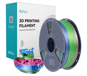 Sunlu PLA+ Silk rainbow 06 / filament do drukarki 3D / PLA / 1,75 mm / 1 kg