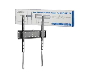 LogiLink BP0013 czarny / uchwyt do telewizora / VESA / 32" do 55" / do 40 kg / stały