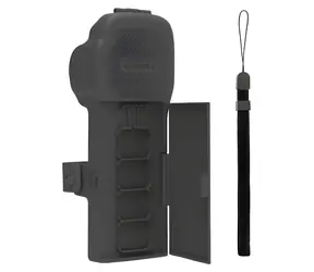 Sunnylife OP3-K019 szary / Etui / DJI OSMO Pocket 3 / Pasek i smycz na szyję