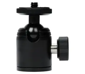 Obsbot OBB-2302-CE czarny / Głowica kulowa statywu / Gwint 1/4" / Udźwig do 2 kg / Obrót 360° / Pochylenie -90° do 90°