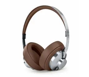 Muse M-298 SBR brązowo-srebrne / Słuchawki bezprzewodowe / ANC / Bluetooth