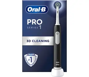 Oral-B Pro Series 1 czarna / Szczoteczka elektryczna / Czyszczenie 3D