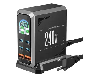 BlitzWolf BW-S31 czarny / Power bank / 240 W / 4X USB-C / 2x USB-A / PD