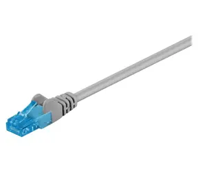 Goobay Kabel krosowy Cat6A U/UTP 1 m szary / Kabel krosowy / RJ-45