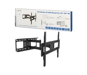 LogiLink BP0028 / Uchwyt ścienny do telewizora 37" do 70" / VESA / pochylenie od -20° do 10° / obrót ±90° / do 50 kg