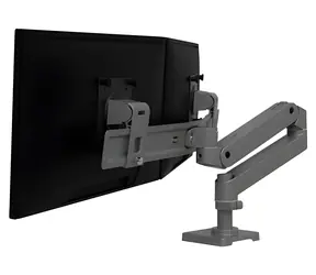 Ergotron LX Pro Desk Dual Direct Arm szary / Ramię biurka na 2 monitory