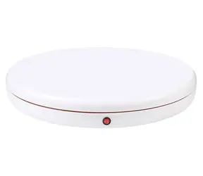 Puluz PU3146EU biały / Stojak obrotowy / 45 cm / do 100 kg / pilot zdalnego sterowania