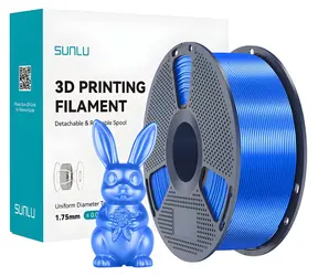 Sunlu PLA+ Silk niebieski / filament do drukarki 3D / PLA / 1,75 mm / 1 kg