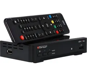 Opticum HBBTV T-BOX / Dekoder / DVB-T2 / H.265 / HbbTV