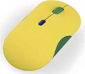 Lenovo 350 Fan edition Brazil yellow / Mysz bezprzewodowa / 1600 DPI / Bluetooth 5.3 / 1x AA
