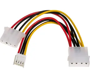 Akyga AK-CA-14 / kabel rozgałęźny Molex - 2x 4-pin / 0,15 m