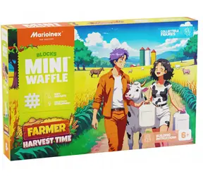 MARIOINEX Zestaw do pieczenia gofrów Waffle Farmer Harvest / 102 elementy