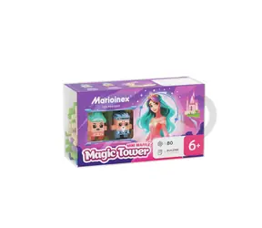MARIOINEX Waffle Mini Princess: Magiczna wieża / zestaw konstrukcyjny