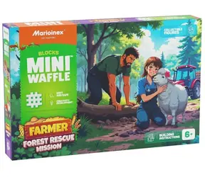 MARIOINEX Zestaw ratunkowy Waffle Farmer Forest / 100 elementów