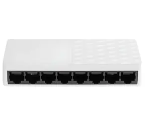 HiLook NS-0508D / Przełącznik / 8x 10/100/1000 Mb/s RJ45 / plastik