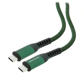 Patona / Kabel ładujący / USB-C - USB-C / PD 100W / pleciony / 50 cm