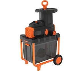 Black&Decker BEGAS5800-QS / Rozdrabniacz gałęzi / 2800 W / do 45 mm / kosz 45 l