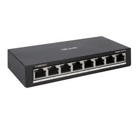 HiLook NS-0508 / Przełącznik / 8x 10/100/1000 Mb/s RJ45 / metalowy