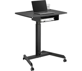 Maclean MC-903B czarny / Stanowisko robocze / stojak na biurko / ergonomiczny
