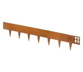 Krawężnik ogrodowy G21 Corten / Krawężnik ogrodowy / 107,5 x 10 cm