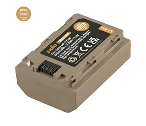 JUPIO NP-FZ100 Ultra C / Bateria do Sony / 2400 mAh / Ładowanie przez USB-C
