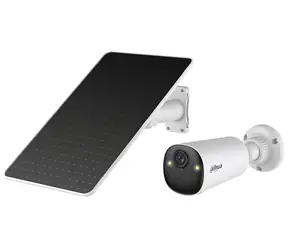 Dahua BF4CP-0210B biała / kamera IP / Bullet / Wi-Fi / 4 Mpix / IP66 / panel solarny 8W