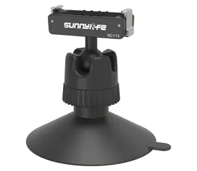 Sunnylife ON-SC113 / Adapter magnetyczny / do DJI OSMO Nano, Action 6 / Przegub kulowy 360° / Przyssawka 68 mm / Śruba 1/4"