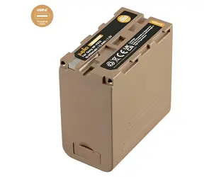 JUPIO NP-F970 ULTRA C 10050mAh / Bateria / do Sony NP-F970 / ładowanie przez USB-C