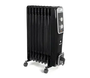 G21 Bromo czarny / Grzejnik olejowy / 9 żeber / 2000 W