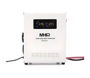 MHPower WPU-500-12 / Przetwornica napięcia / 500 W / czysta fala sinusoidalna / 12 V