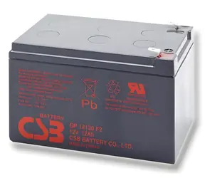 CSB GP12120 F2 / Akumulator zapasowy VRLA AGM / 12V / 12Ah