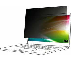 Filtr prywatyzujący 3M Bright Screen BP173W9B / Filtr prywatyzujący do laptopa / 17,3" / 16:9 / Bezramkowy