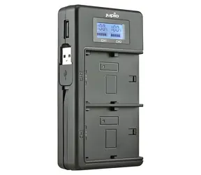 JUPIO Duo Charger LCD for Sony / Charger / NP-FM50, NP-F550/F750/F970 / LCD display
