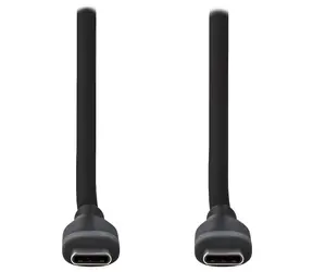 Nedis USB-C - USB-C czarny / Kabel USB-C / USB 2.0 / 60 W / 1,5 m
