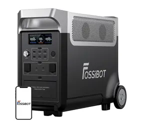 FOSSiBOT F3600 Pro czarny / Stacja ładująca / 3600W / 3840Wh / LiFePO4 / solarna 2000W
