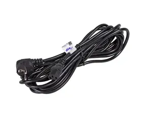 Akyga AK-PC-05A czarny / Kabel zasilający / 5 m / IEC C13 / CEE 7/7