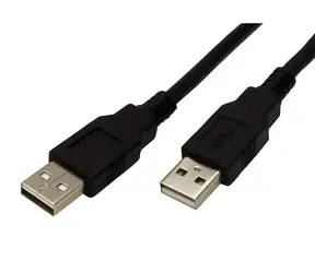 Kabel Roline USB 2.0 A(M)-A(M) 3 m czarny / Kabel / połączenie